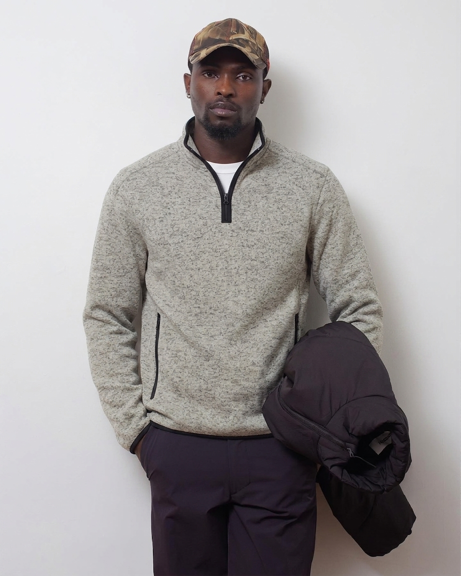 Plush pullover top
